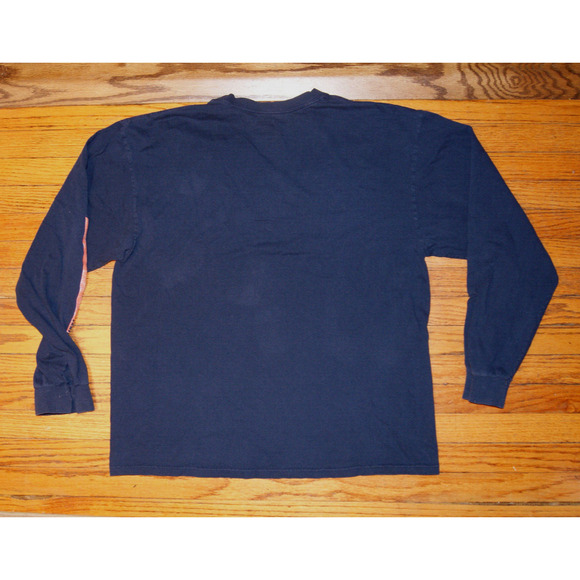 Vintage Y2K ILLINOIS FIGHTING ILLINI Football Nike Center Swoosh Large LS TShirt - Picture 6 of 12